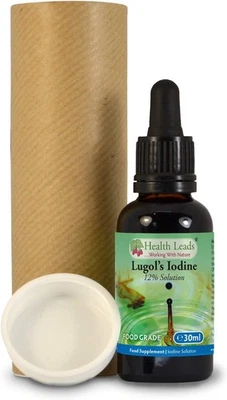 Lugols 12% Iodine Solution, High Strength, True Liquid 30 ml (Pack of 1)  - Image 1 of 4