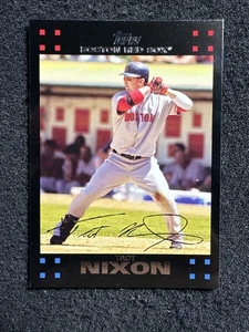TROT NIXON #142 2007 Topps Baseball QTY Boston Red Sox - Picture 1 of 2