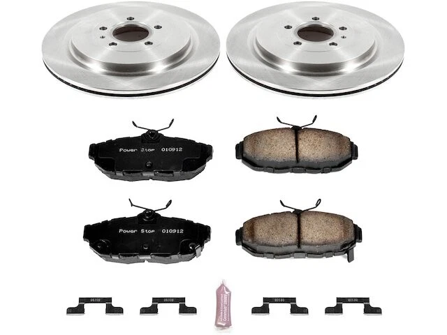 后刹车片和转子套件适用于 2013 - 2014 年福特野马 Shelby GT500 QP667ZC — 第 1/1 张图片