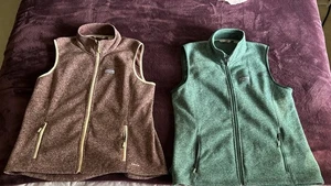 LOT-2 Orvis Outdoor Fleece Vests XL Unworn-NEW No Tags-MSRP 89$ Each-Nice - Picture 1 of 17