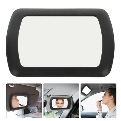  Automobile Makeup Mirror for Sun Visor Car Interior Vanity with Lights - Image 1 of 4