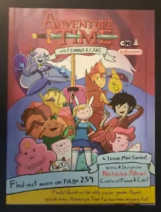 ADVENTURE TIME with Fionna & Cake comic book Art ~ Magazine Page PRINT AD - Picture 1 of 1