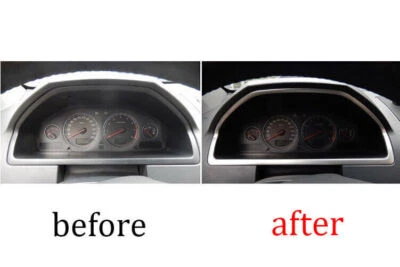 Подходит для Volvo XC90 2003-2014 матовая серебристая стальная панель приборной панели отделка рамы - Изображение 1 из 4