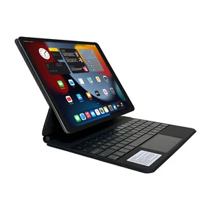 iPad Pro 11" (M4) Magnetic Bluetooth Keyboard 7 Color Backlit Keys & Trackpad - Picture 1 of 7