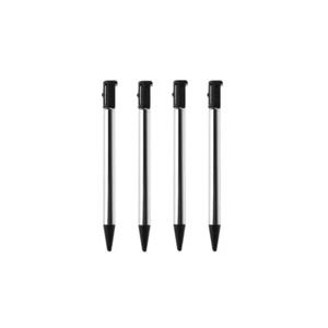 for Nintendo 3DS - 4 Black Metallic Retractable Extendable Stylus Pens | FPC - Picture 1 of 4