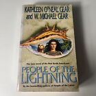 KATHLEEN O'NEAL GEAR/W. MICHAEL GEAR Signed Book(PEOPLE OF THE LIGHTNING-1st