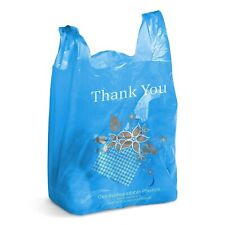 T-Shirt Thank You Plastic Grocery Store Shopping Carry Out Bag 500ct 16x8x26