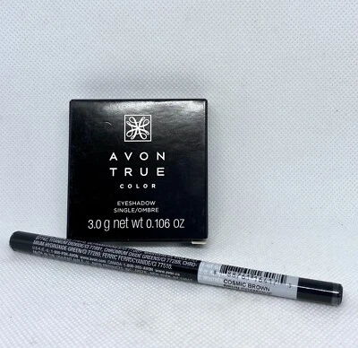 Avon Glimmersticks True Color Eye Liner *COSMIC BROWN* + Eyeshadow *CHAMPAGNE* - Image 1 of 2