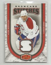 Alex Kovalev 2006-07 Flair Showcase Stitches Game Used Jersey Montreal Canadiens