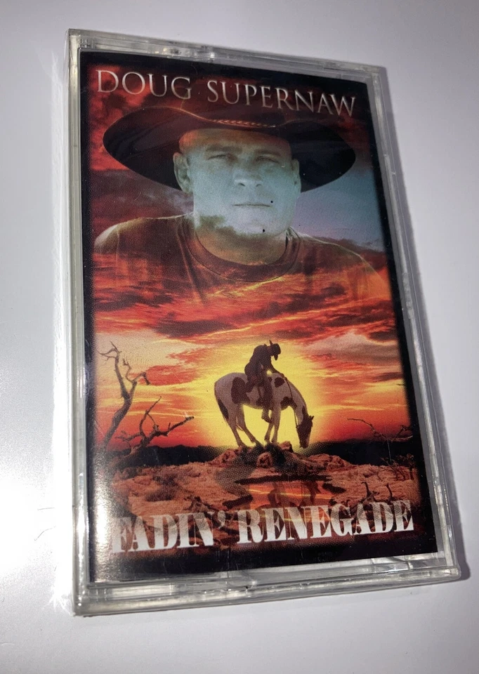 Doug Supernaw Fadin' Renegade 1999 Tack Records- Music Cassette Brand New - Image 1 of 4