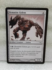 Hematite Golem - Artifact Creature Card - MTG (Magic The Gathering) Mirrodin