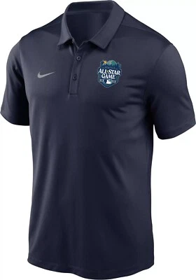 Polo Seattle Mariners Nike MLB 2023 All-Star Game azul marino con logotipo para hombre extra grande Foto 1 de 4