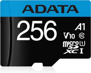 ADATA 256GB Premier Micro SDXC Card with SD Adapter, UHS-I Class 10 with A1 A... - Picture 1 of 7