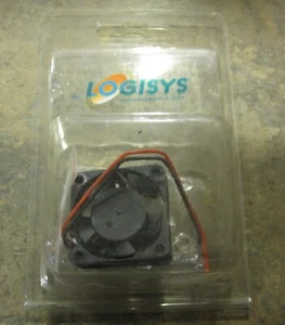 Logisys RBF30BK 30x30x10 DC Case Fan w 2 Pin Connector - NEW - Picture 1 of 4