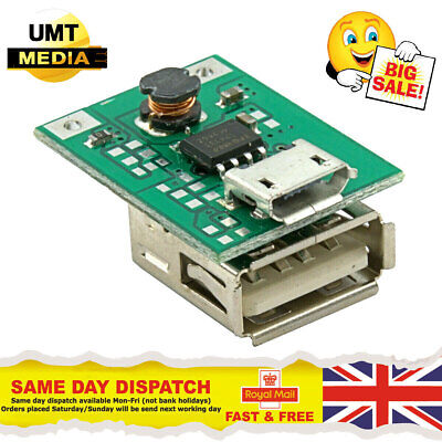 USB Charge Power Bank Module Circuit Board 134N3P Boost 3.7V 4.2V 5V • 2.70£