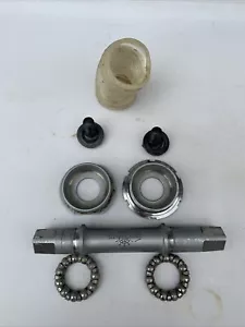 CAMPAGNOLO RECORD TRIPLE BOTTOM BRACKET 68-122.5 MM BSA THREADED 1.370”x24TPI - Picture 1 of 11