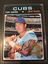 2020 Topps Heritage Buyback 71 Original 50th Anniversary 220 Run Santo Cubs HOF