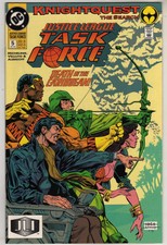 JUSTICE LEAGUE TASK FORCE #5 KNIGHTQUEST THE SEARCH BRUCE WAYNE ROBIN NEAR MINT