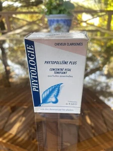 PHYTO PHYOTPOLLEINE plus thinning hair concentrate essential oils 4 Ampoules - Picture 1 of 7