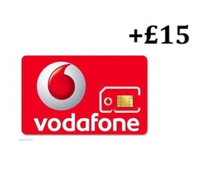 VODAPHONE SIM-KARTE | Pay as you go mit vorinstalliertem 15£ Guthaben, alle Handys - Bild 1 von 4