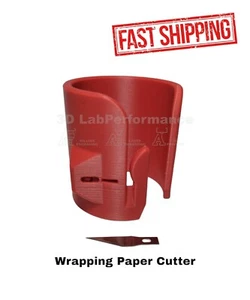 3-inch Red Wrapping Paper Cutter - Picture 1 of 1