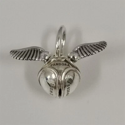Pandora X Harry Potter Silver Schnatz Charm-Anhänger S925 ECHTSILBER - Bild 1 von 3
