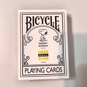 Snoopy Museum Tokyo Bicycle Playing Cards Japan - Bild 1 von 1