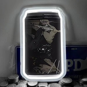 Anchorage Brauen Comic Bier Neonlicht Schild Pub Laden Kunst Wanddekoration 12"x7" H4 - Bild 1 von 5