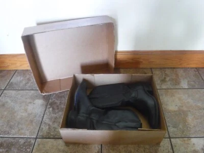 Bota de vaquero Wrangler negra vintage 8 1/2 D. m9-9600 Foto 1 de 4