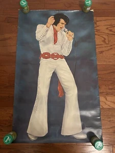 Vintage "ELVIS PRESLEY" {ALL STAR SHOWS} (Concert) Poster, RARE! - Picture 1 of 8