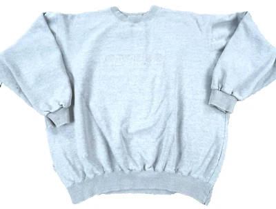 Vintage Guess Sweatshirt Men XXL 2XL Gray Crew Neck Sweater 90s Jeans USA * - Image 1 of 4