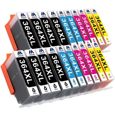 MOOHO PATRONEN für HP 364XL mit CHIP 5510 5514 5515 5520 5522 5524 6510 6520 7510 7520