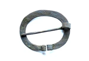 Frühmittelalterliche Bronze Wikinger Omega Fibula - Bild 1 von 2