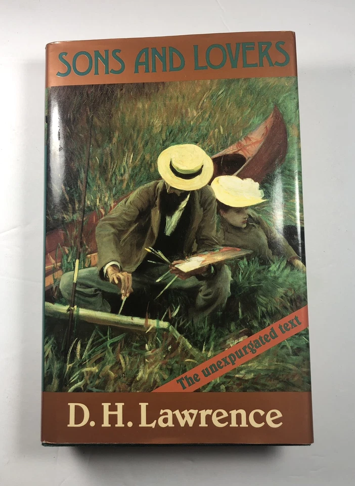 Sons And Lovers Unexpurgated Text D H Lawrence Cambridge Press 1992 HTF HC DJ - Image 1 of 4