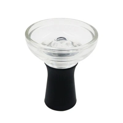 Silicone Glass Crystal Style Shisha head phunnel Fits Khalil Mamoon Universal - Image 1 of 2