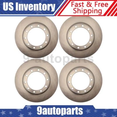 Front Rear Disc Brake Rotors For 2004 2005 2006 2007 2008 2009 Chevrolet T6500 - Image 1 of 4