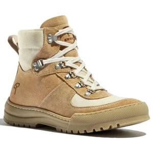 NEW EREM Xerocole Men's Size 9 Almond Bluff Suede Leather Hiking Boots - Picture 1 of 14