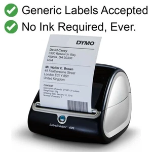 DYMO LabelWriter 4XL Shipping Label Printer, Prints 4" x 6" Extra Large Shipping - Picture 1 of 3