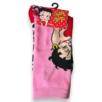Calcetines Betty Boop Crew - TALLA ZAPATO (5-10 Hombre) (7-12 Mujer) Foto 1 de 4