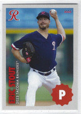 2023 Tacoma Rainiers (Triple A-Seattle Mariners) Eric Stout