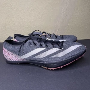 New Adidas Adizero Prime SP 3 Track Field Size Mens 12 Shoes Black Spikes IG4330 - Picture 1 of 10