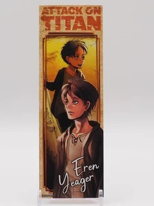 Eren Yeager Attack on Titan Bookmark Anime Japan ZC737 - Picture 1 of 3