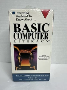Basic Computer Literacy Windows 95 On Line Internet VHS Tapes 3 Pack New Sealed - Picture 1 of 7