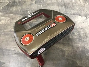 Odyssey O-WORKS RED JAILBIRD MINI S Putter PT Original Steel Shaft 33.5in RH - Picture 1 of 5