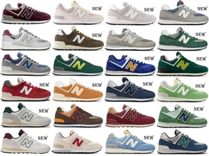 SCARPE NEW BALANCE ML574 ML U 574 UOMO DONNA NB PELLE SHOES BLU 41 42 43 44 45 - Imagen 1 de 148