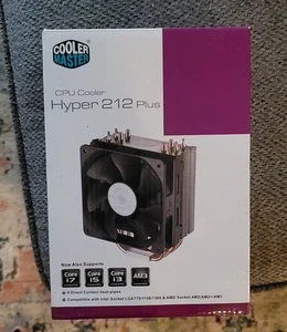 Cooler Master Hyper 212 Plus CPU Fan With heatsink RR-B10-212P-G1 - Picture 1 of 3