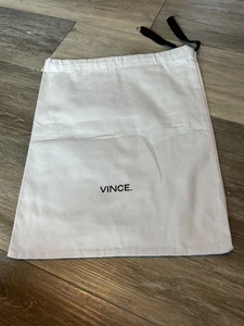 VINCE SACCHETTO ANTIPOLVERE BIANCO VUOTO 13 1/2 X 17 POLLICI - Foto 1 di 2