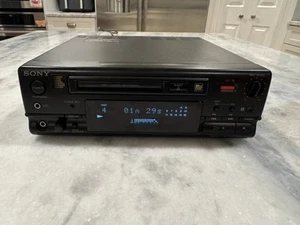 SONY MDS-101 Mini MiniDisc/MD-Recorder Tested Working Belt Replaced No Remote - Picture 1 of 24