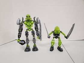 Lego Bionicle 8686 LEWA & 8944 TANMA Phantoka Toa Nuva Warriors Combination Set