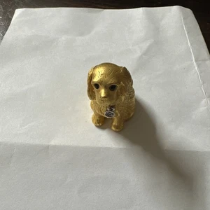 Estee Lauder 2001 King Charles Spaniel Perro Blanco Lino Sólido Perfume Compacto - Imagen 1 de 6